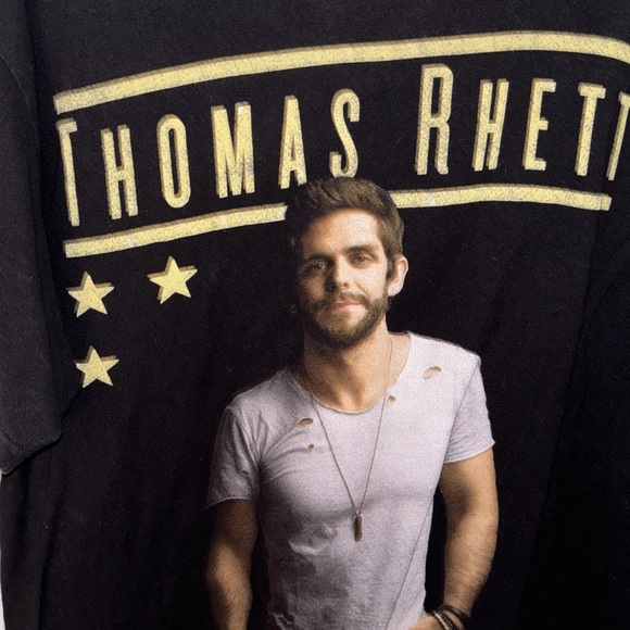 Men’s Thomas Rhett Concert T-Shirt 2016 Size L - Picture 2 of 4